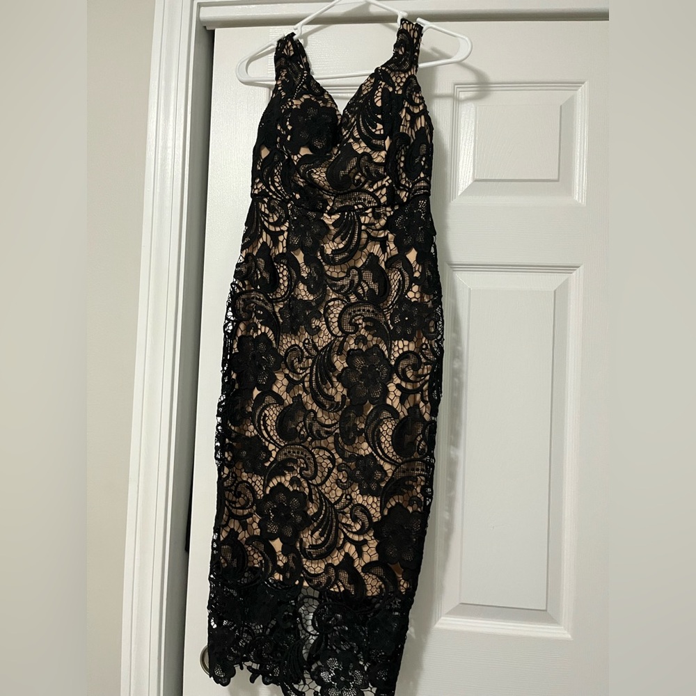 Black and Tan dress